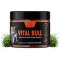 Vital Bull Beef Organ Supplement for Men with Grass Fed Liver, Testicle, Prostate & Bone Marrow – Freeze Dried Beef Organ Capsules for Nutrient Support – 30 Day Supply