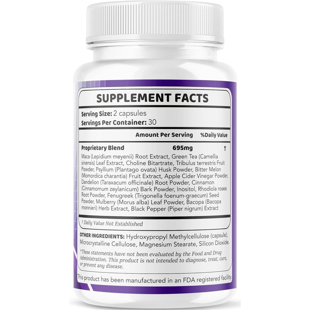 Neurocept Brain Supplement Capsules - Official Neuro Cept Brain & Memory Focus Support Advanced Formula, Neurocept Pills Daily Support for Overall Health & Wellness, 60 Capsules for 1 Month