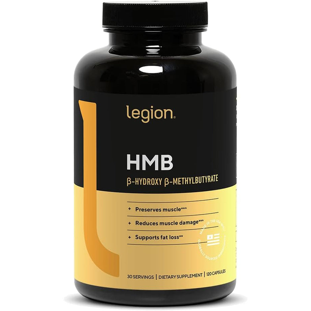 HMB Supplements for Men & Women – 3000Mg Myhmb® Beta-Hydroxy Beta-Methylbutyrate Capsules – Muscle Defense, Leucine Metabolism, Strength Support – Clinically Studied, Third-Party Tested, 30 Servings