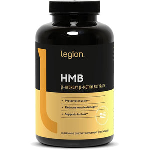 HMB Supplements for Men & Women – 3000Mg Myhmb® Beta-Hydroxy Beta-Methylbutyrate Capsules – Muscle Defense, Leucine Metabolism, Strength Support – Clinically Studied, Third-Party Tested, 30 Servings