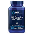 Life Extension Mix Tablets, High-Potency, Advanced Vitamin, Mineral, Fruit & Vegetable Formula, Vitamin C, B, D, E, Magnesium, for Whole-Body Health, Healthy Aging, Gluten-Free, 240 Tablets