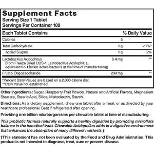 Nature'S Blend Acidophilus Probiotic Supplement - 100 High Potency Capsules - Digestive Health, Gut Flora Balance