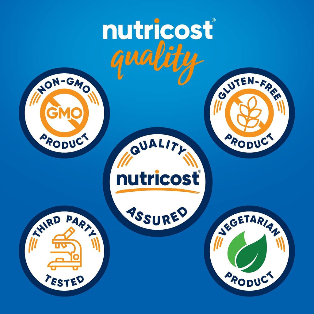 Nutricost Cissus Quadrangularis (1200Mg) 240 Capsules - 120 Servings, Gluten Free, Non-Gmo, and Vegetarian Friendly