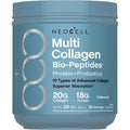 Neocell Multi Collagen Bio-Peptides Powder | 22Oz | Advanced with Hyaluronic Acid and Vitamin C | 10 Super Types of Collagen | Superior Absorption | Grassfed Protein Supplement
