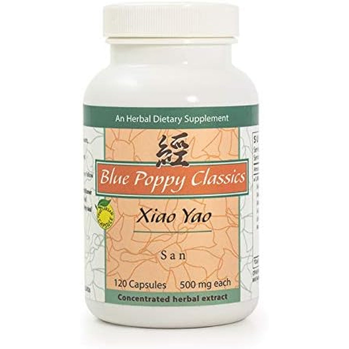 Xiao Yao San (120 Capsules, 500Mg Each) - Blue Poppy