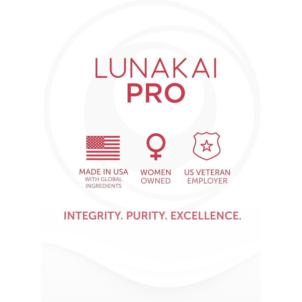 Lunakai USA Made GLP-1 Supplement - Natural GLP 1 Support with Probiotics & Resveratrol – Supports Weight Management, Cravings & Metabolism, 60Ct