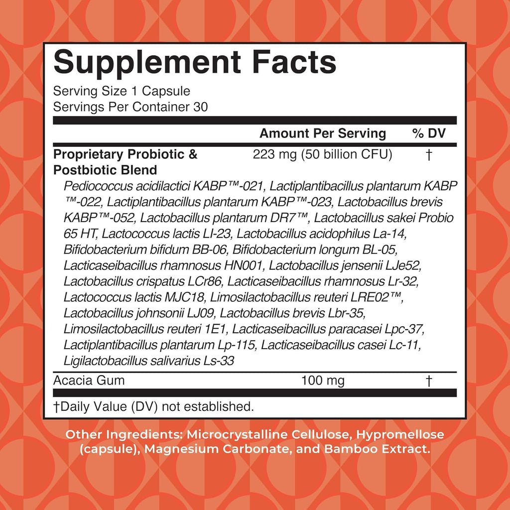 MARYRUTH'S 3-In-1 Daily Health Probiotics for Women | Hormone Support & Gut Health Supplement for Women | Women’S Probiotic | 50 Billion CFU | Vegan | 30 Ct