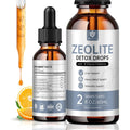 Zeolite Drops for Adults and Kids – 99%+ Pure Natural Zeolite Clinoptilolite, with Vitamin B, Probiotic Blend, Vegan, Non-Gmo - Supports Immune Health, Supplement Energy and Attention - 2 Fl Oz