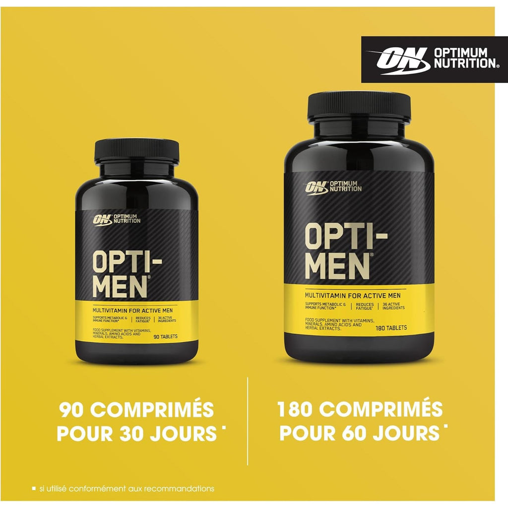 Optimum Nutrition Opti-Men Multivitamin Tablets Pack of 90 (Packaging May Vary)