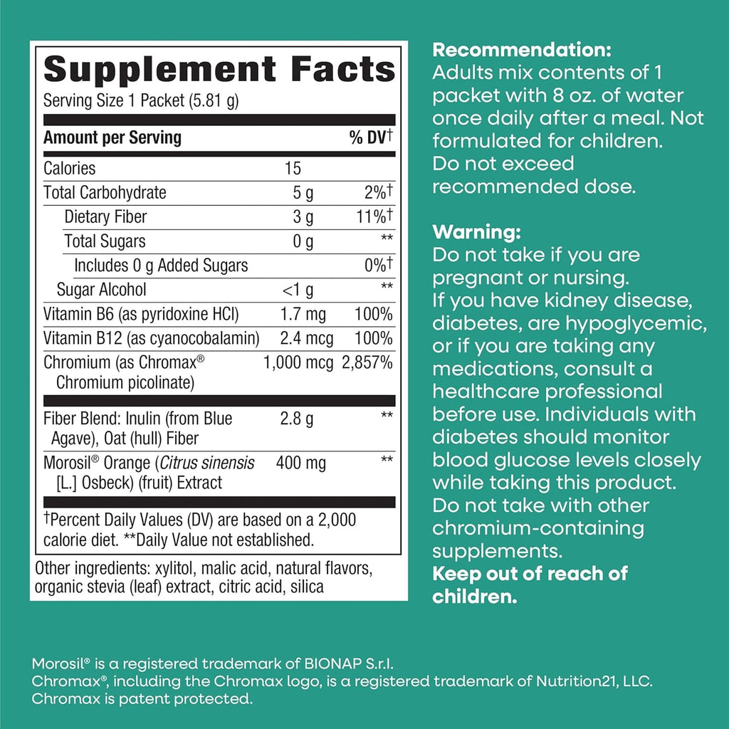 Nature'S Way Weight Manager Drink Mix Packets, Supports Craving Management & Abdominal Fat Loss*(1), with Clinically Studied Ingredients, Plant-Based Fiber, No Sugar, Mixed Fruit Flavored, 30 Packets