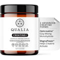 Qualia Creatine | Advanced Creatine Complex | 2 Sources + Magnesium | Optimized Absorption | Muscle Performance, Brain Function, & Healthy Aging (30 Servings)