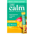 Third Nature Calm Powdered Drink Mix for Stress Support, Relaxation, Healthy Cortisol & Focus - No Sugar, Non-Gmo On-The-Go Calming Drink with Magnesium Glycinate, GABA, Peach Mango, 14 Stick Packs