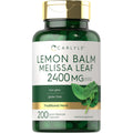 Carlyle Lemon Balm Capsules | 200 Count | Non-Gmo and Gluten Free Formula | Melissa Leaf Traditional Herbal Supplement | Super Concentrated Extract