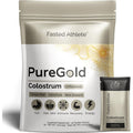Puregold - Bovine Colostrum Powder - 100% Pure New Zealand Grass Fed, Supports Gut Health, Skin, Hair, & Immunity – Colostrum Supplement, Unflavored, 30 Travel Packets