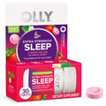 OLLY Extra Strength Sleep Fast Dissolve Tablets, 5Mg Melatonin, Vegan, Strawberry - 30Ct