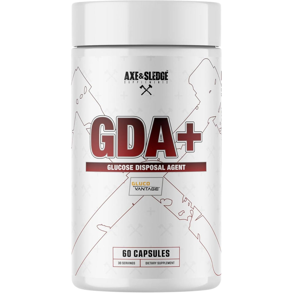 Axe & Sledge GDA+ Glucose Disposal Agent | Supports Nutrient Absorption, Stable Blood Glucose, and Muscle Glycogen Replenishment | 30 Servings