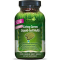 Irwin Naturals Women’S Living Green Liquid-Gel Multi - Whole Food Multivitamin for Women with 70 Nutrients, Omega Oils & Greens Blend - Liquid Soft-Gels with Bioperine® for Absorption - 120 Count