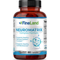 Fineland NEUROMATRIX Complex Formula, Advanced Cognitive and Nerve Support Supplement, High Potency Vitamin B12, Alpha Lipoic Acid and Acetyl-L-Carnitine, 60 Capsules