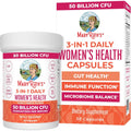 MARYRUTH'S 3-In-1 Daily Health Probiotics for Women | Hormone Support & Gut Health Supplement for Women | Women’S Probiotic | 50 Billion CFU | Vegan | 30 Ct