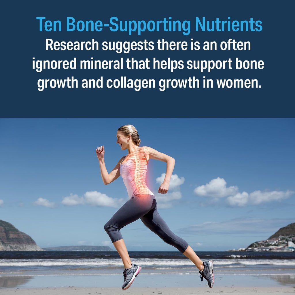 Advanced Bionutritionals – Ultimate Bone Support Supplement, Strontium, Silica, Vitamin K2 and D3, Support Bone Health, Bone Strength, Non GMO, Gluten Free, Dairy Free, Soy Free, Vegan (60 Tablets)