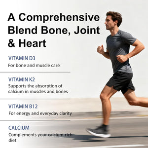 Nutriview Calcium 2000Mg with D3 & K2 - High Absorption Bone Health Supplement for Women, Non-Gmo, 120 Softgels（1Pc）