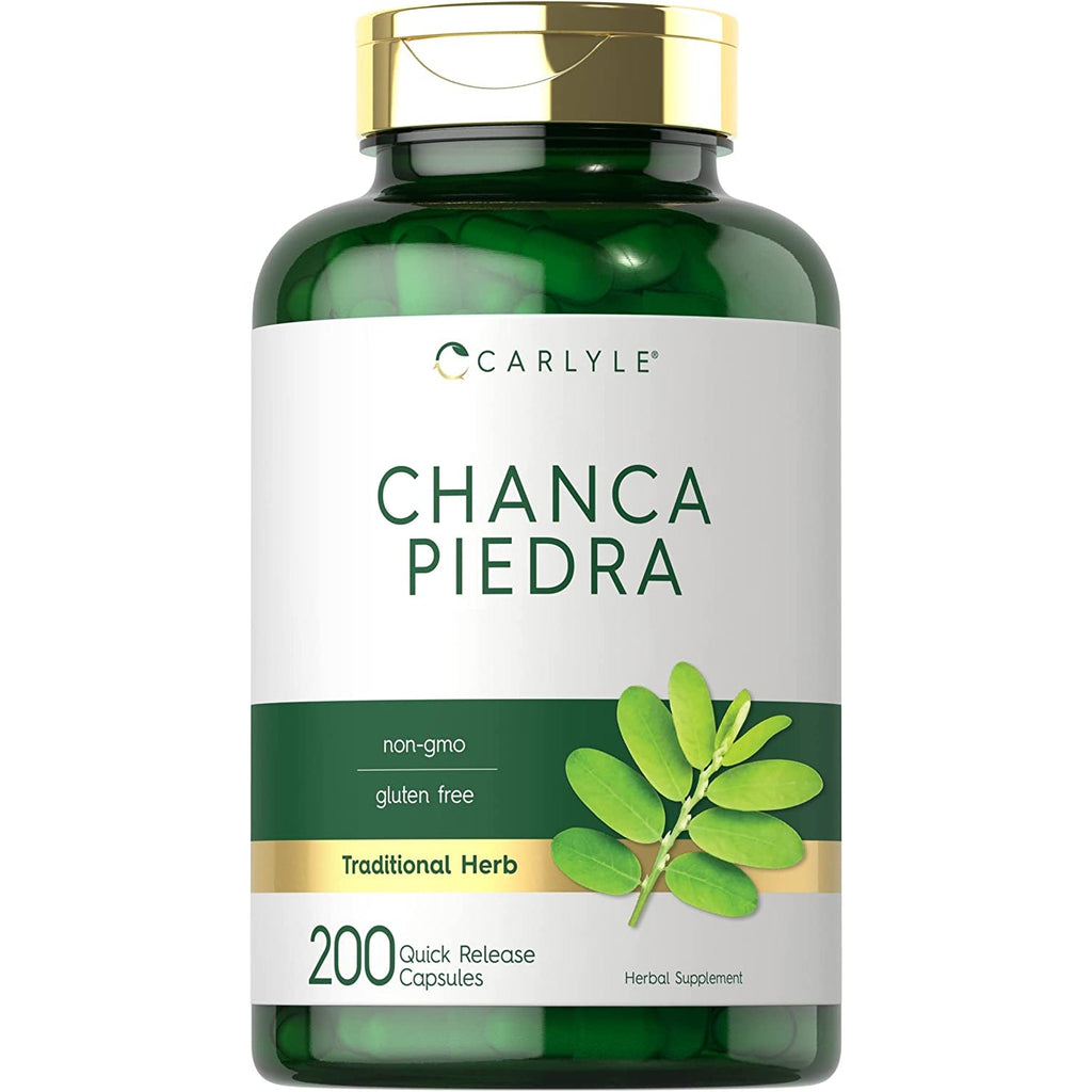 Carlyle Chanca Piedra | 200 Capsules | Non-Gmo and Gluten Free Traditional Herb Formula
