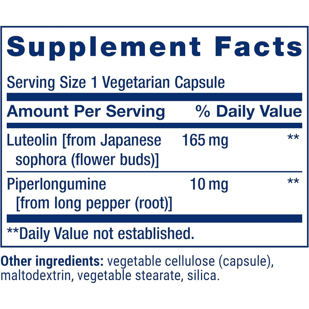Life Extension GEROPROTECT® Autophagy Renew, Luteolin, Piperlongumine, Cellular Health Support, Healthy Aging, Gluten-Free, Non-Gmo, Vegetarian, 30 Capsules