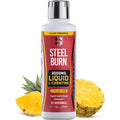 Steelfit Steel Burn, Premium Liquid L-Carnitine, 3000Mg - Stimulant-Free & Clean Workout Drink for Men & Women Supports Healthy Weight Loss Management & Fat Metabolism - 31 Servings, Island Pineapple