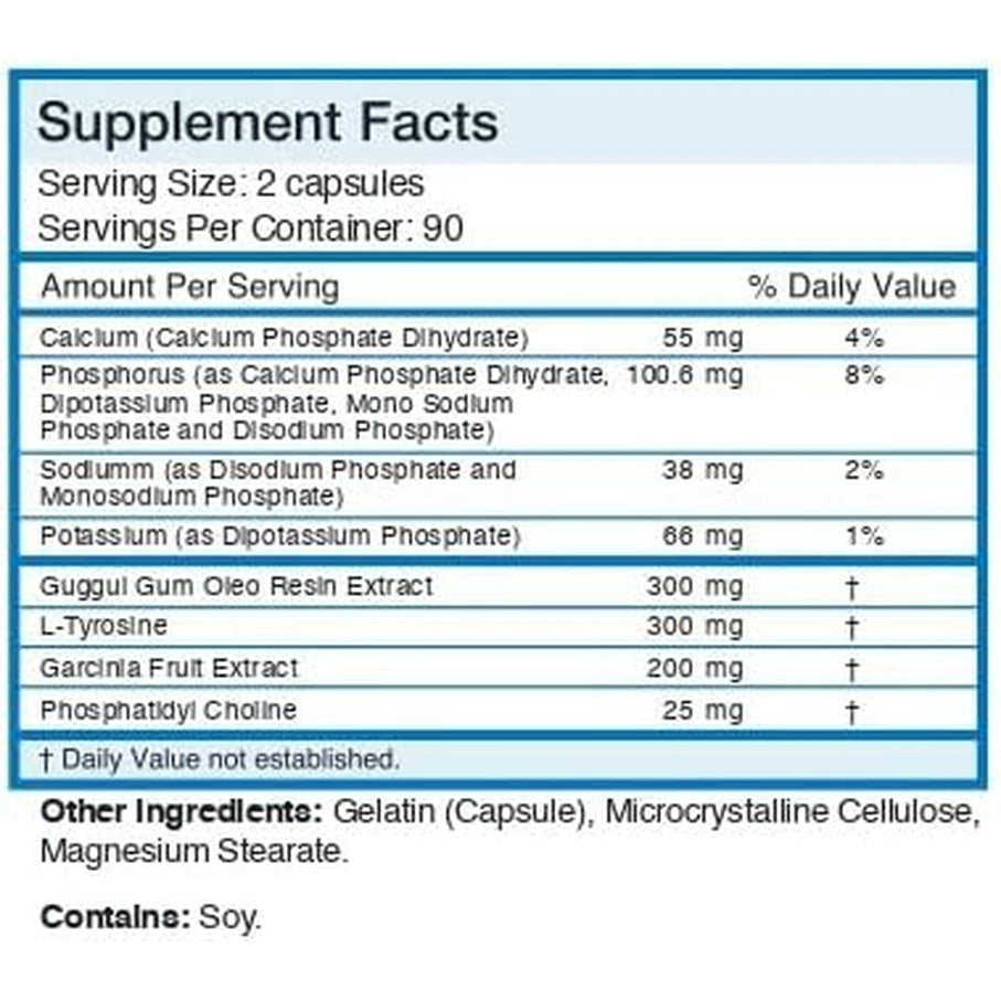 Absolute Nutrition Thyroid T-3 Radical Metabolic Booster, Energy & Focus Unflavored Thyroid Support Formula Capsules, Natural Metabolism Booster, Support Healthy Thyroid Function, 180 Capsules