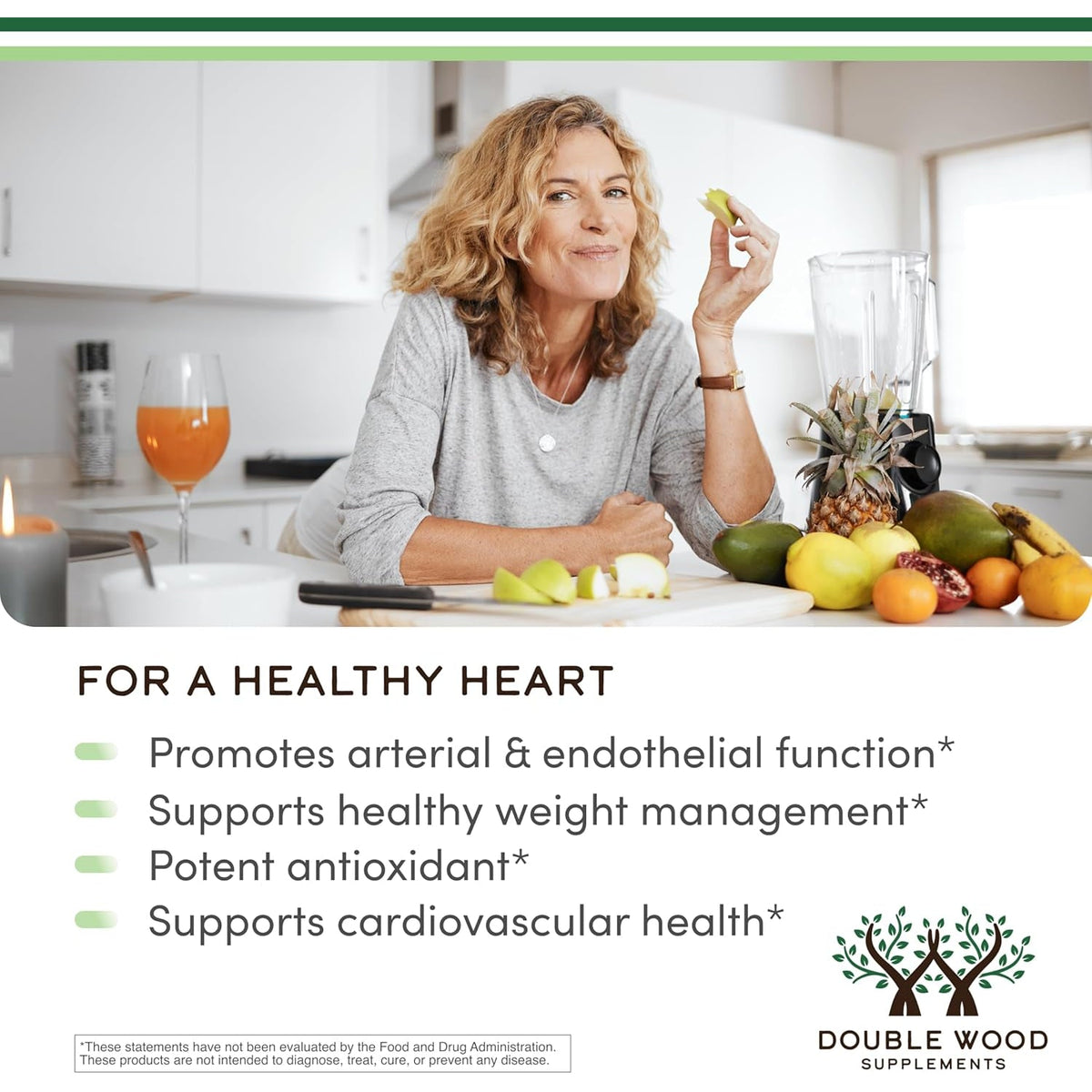 Citrus Bergamot Supplement - NSF Certified - Supports Healthy Cholesterol & Triglyceride Levels - 1000Mg, 60 Capsules (Bergamonte Standardization) by Double Wood