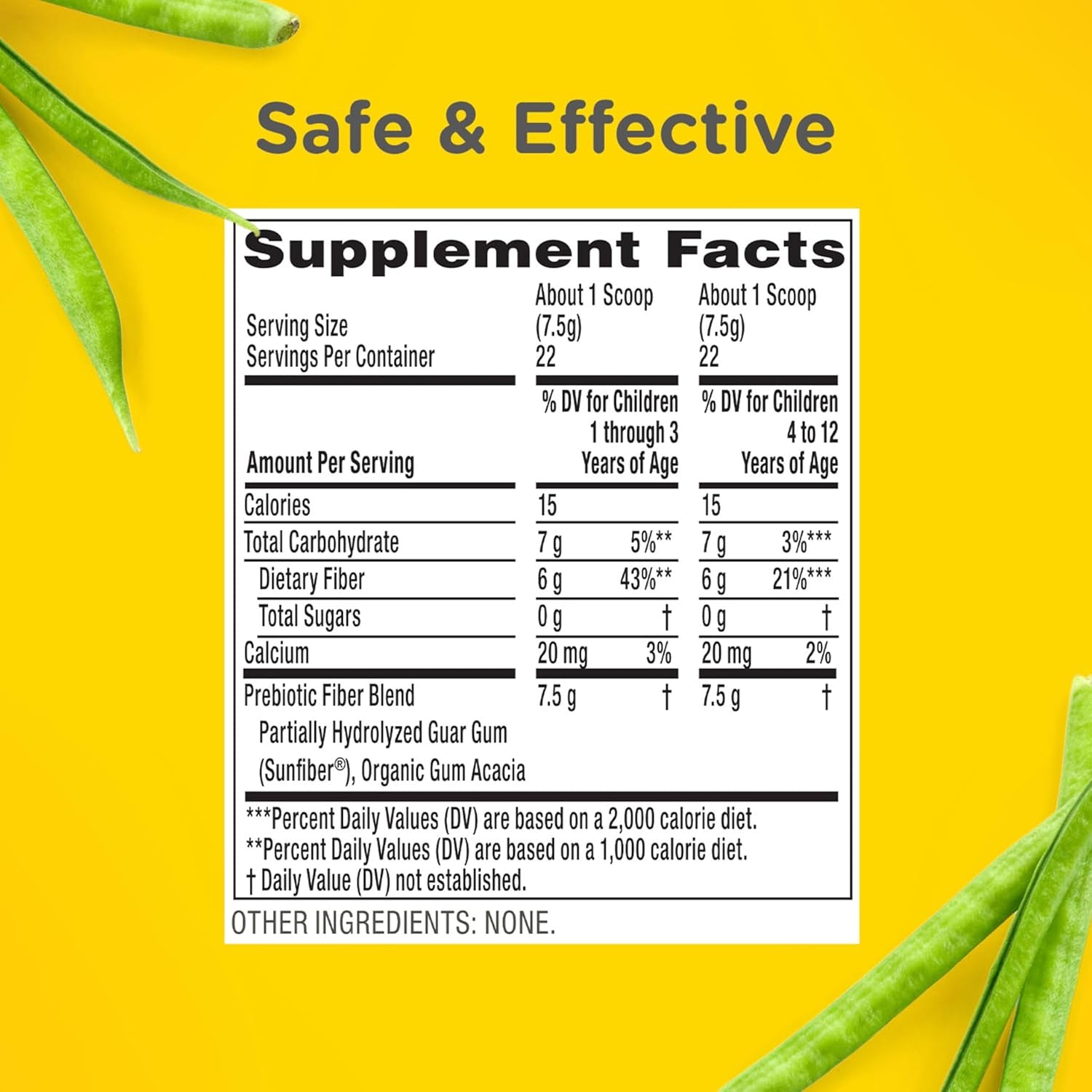 Zarbee’S Children’S Regularity Support Prebiotic Fiber Powder, Flavorless, Sugar Free, Gluten-Free, Daily Fiber Supplement for Kids & Toddlers 1 to 12 Years, 5.82 Oz