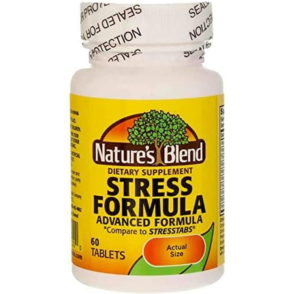 Nature'S Blend Stress Formula Vitamins 60 Tabs, 079854201000