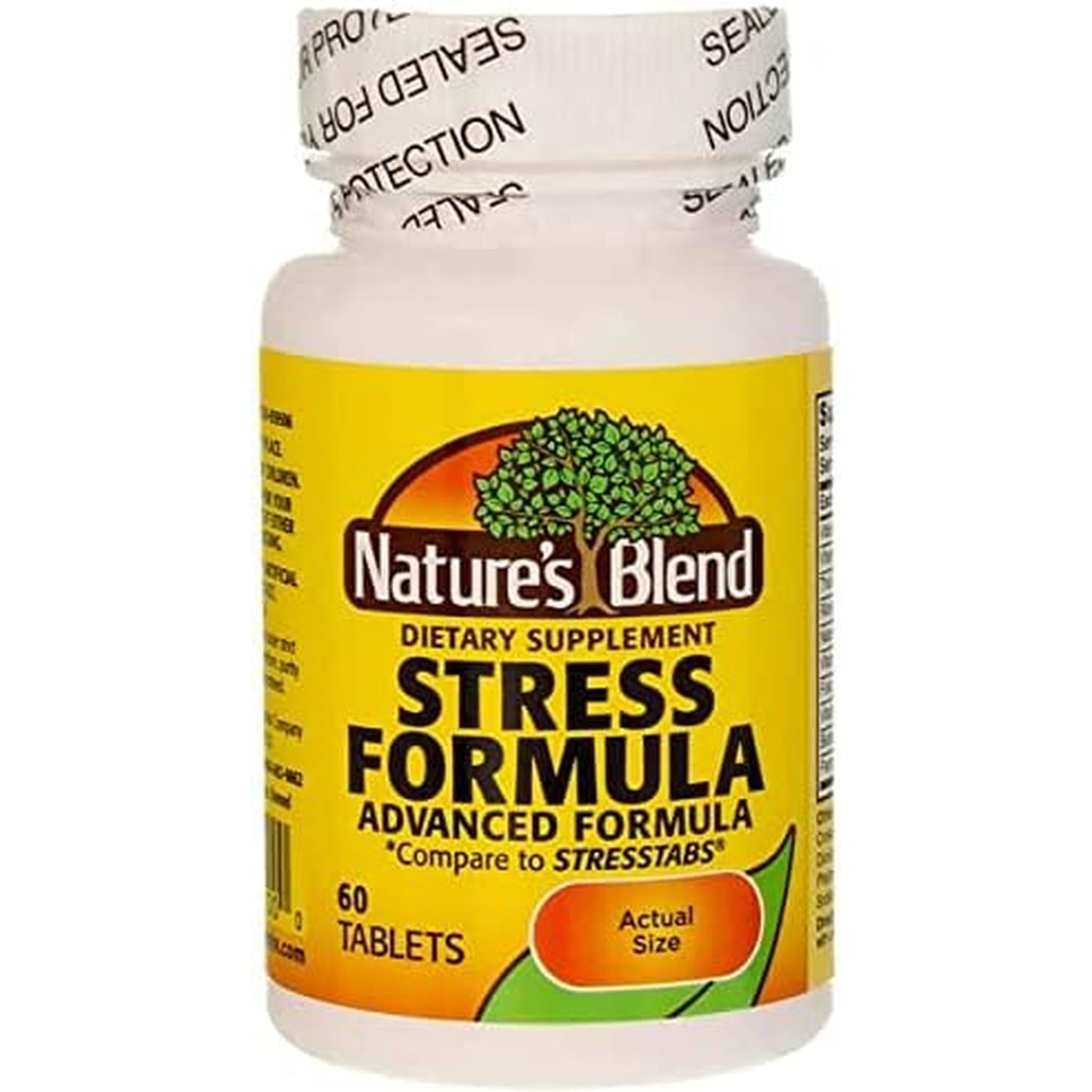 Nature'S Blend Stress Formula Vitamins 60 Tabs, 079854201000