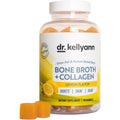 Dr. Kellyann Collagen + Bone Broth Gummies, Lemon | Gut, Skin, Joint & Hair Support | Grass-Fed Beef | Non-Gmo, Dairy-Free, Soy-Free | 60 Gummies