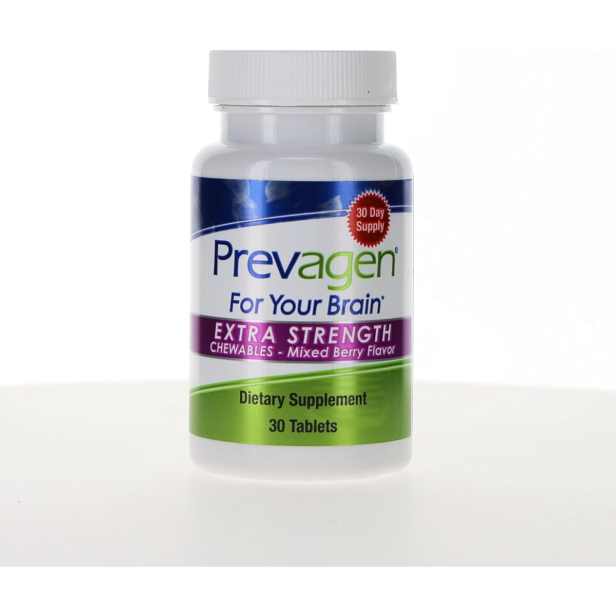 Prevagen Extra Strength Mixed Berry Chewables - 30 Tablets (1 Month Supply) | Formulated for Your Brain | 20Mg of Apoaequorin plus Vitamin D3
