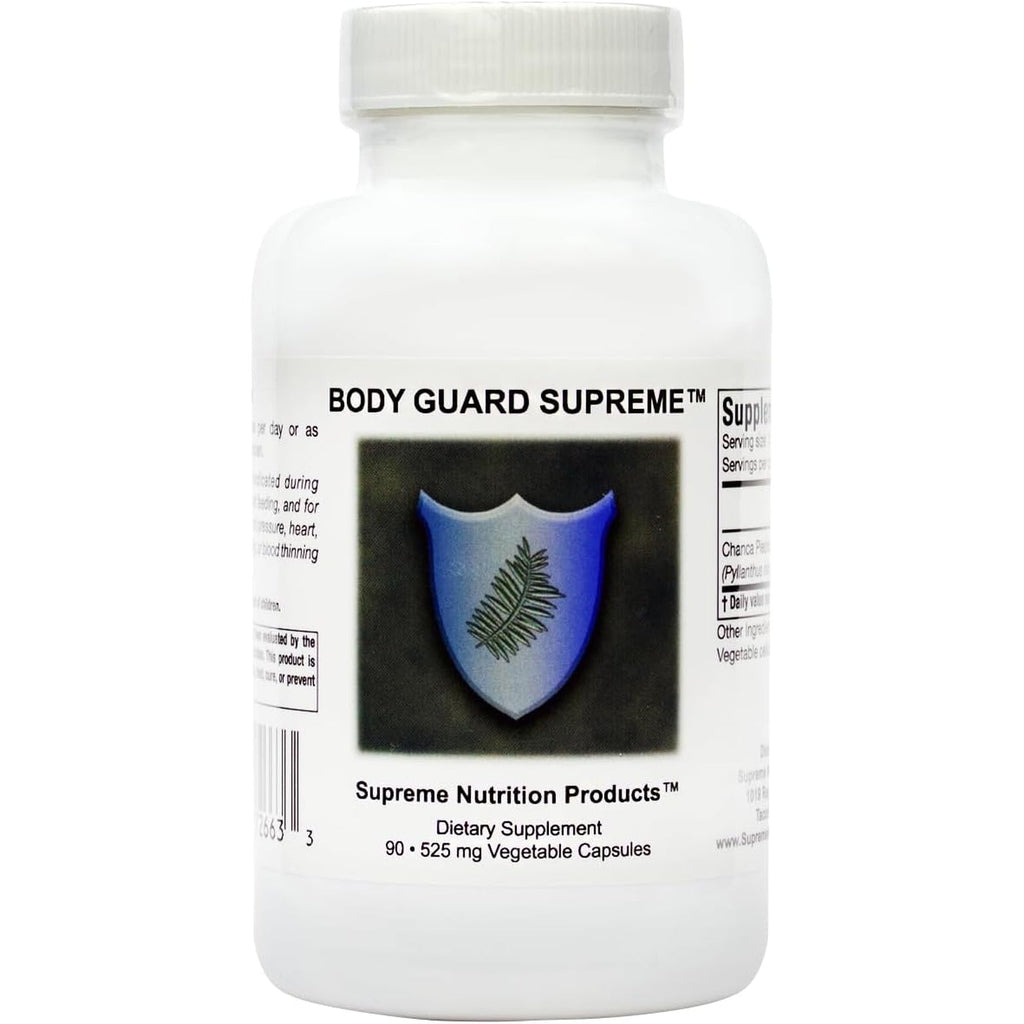 Supreme Nutrition Body Guard Supreme, 90 Pure Chanca Piedra Capsules