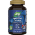 Nature'S Way Sleep Well Melatonin and Magnesium Gummies, Sleep Support for Adults*, with Ashwagandha, Berry Flavored, 90 Gummies