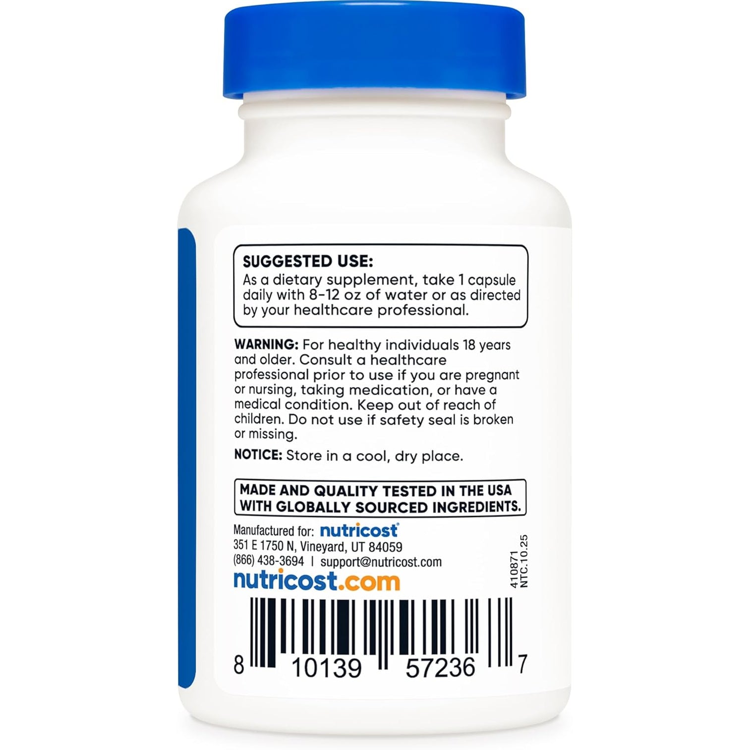 Nutricost Dihydroberberine Capsules (200Mg, 60 Capsules) - More Bioavailable Metabolite of Berberine