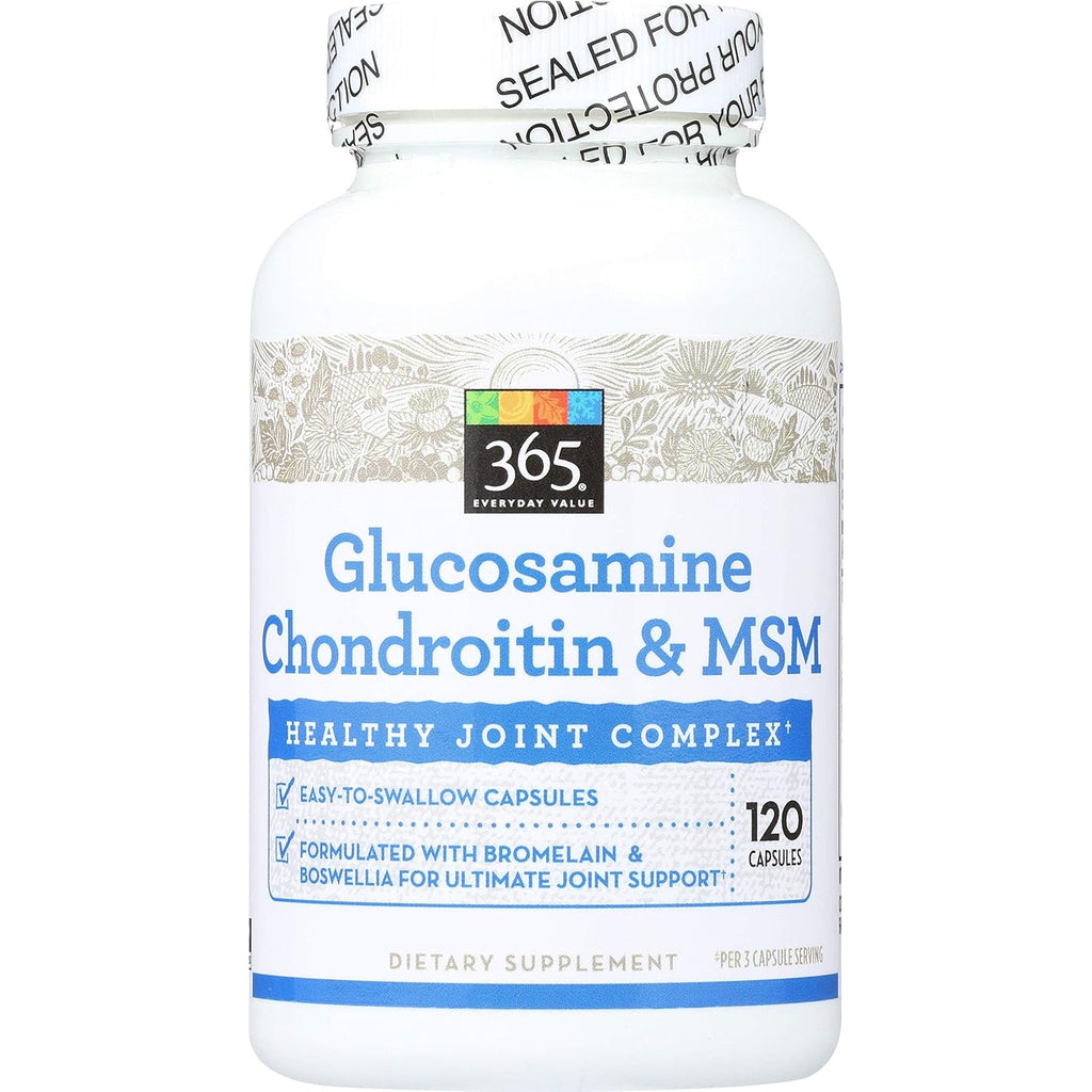 365 by Whole Foods Market, Glucosamine Chondroitin & MSM, 120 Ct