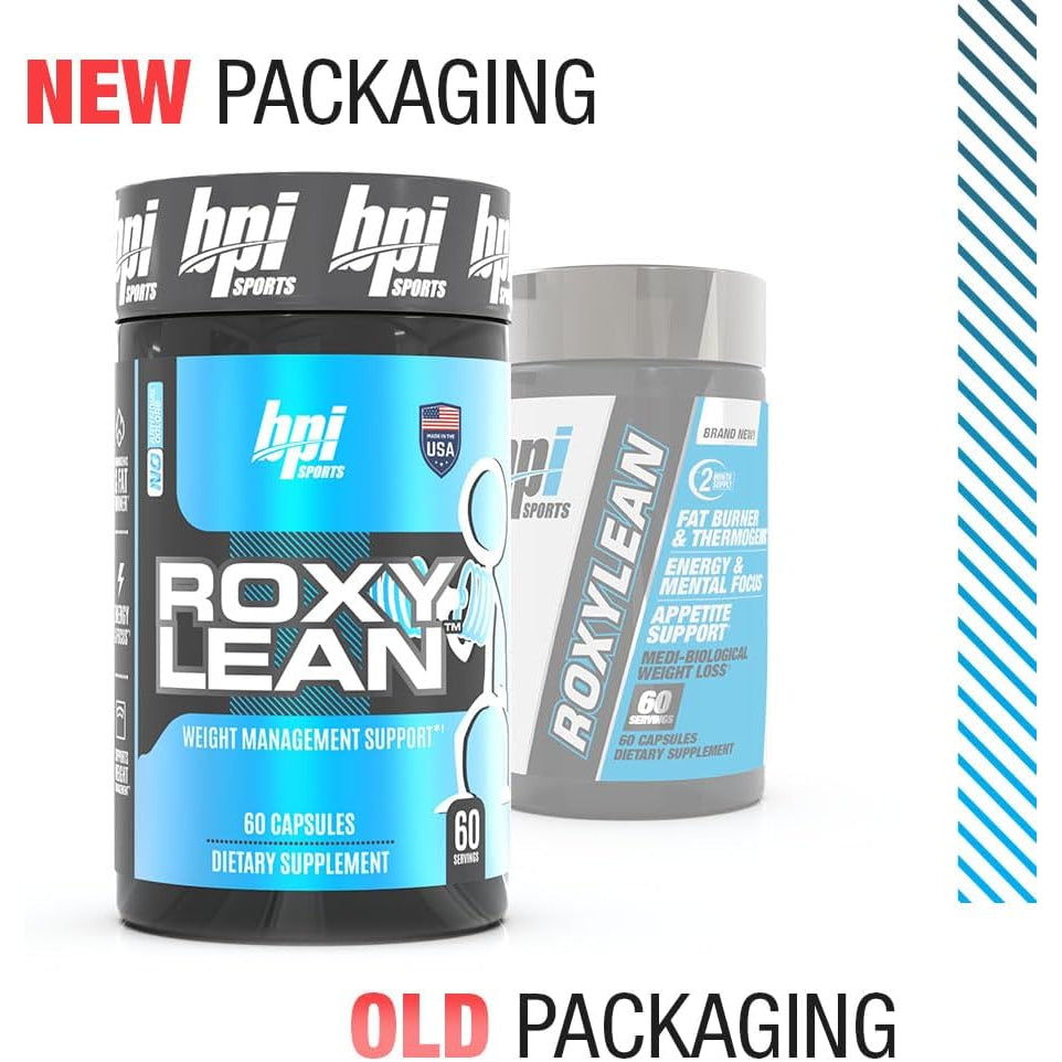 BPI Sports - Roxylean Extreme Fat Burner & Weight Loss Supplement, 60 Count (Packaging May Vary)