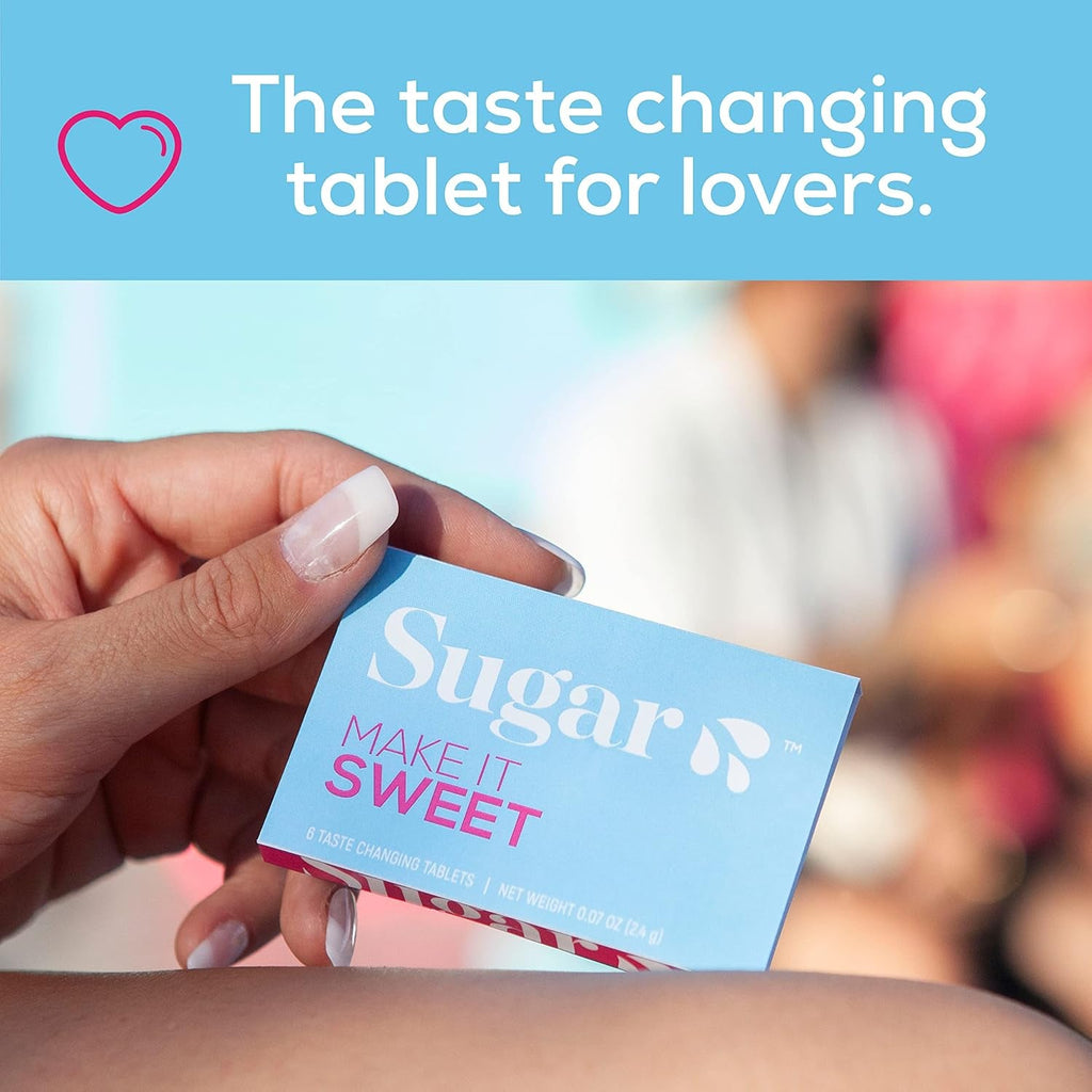 Sugar Splash Taste Sweeter down There - 2 Taste Changing Tablets, 2 9Pines Pineapple Shots & 1 DEEP Gag Suppressing Sucker Date Night Pack - Body Fluid Sweetener and Flavor Enhancer