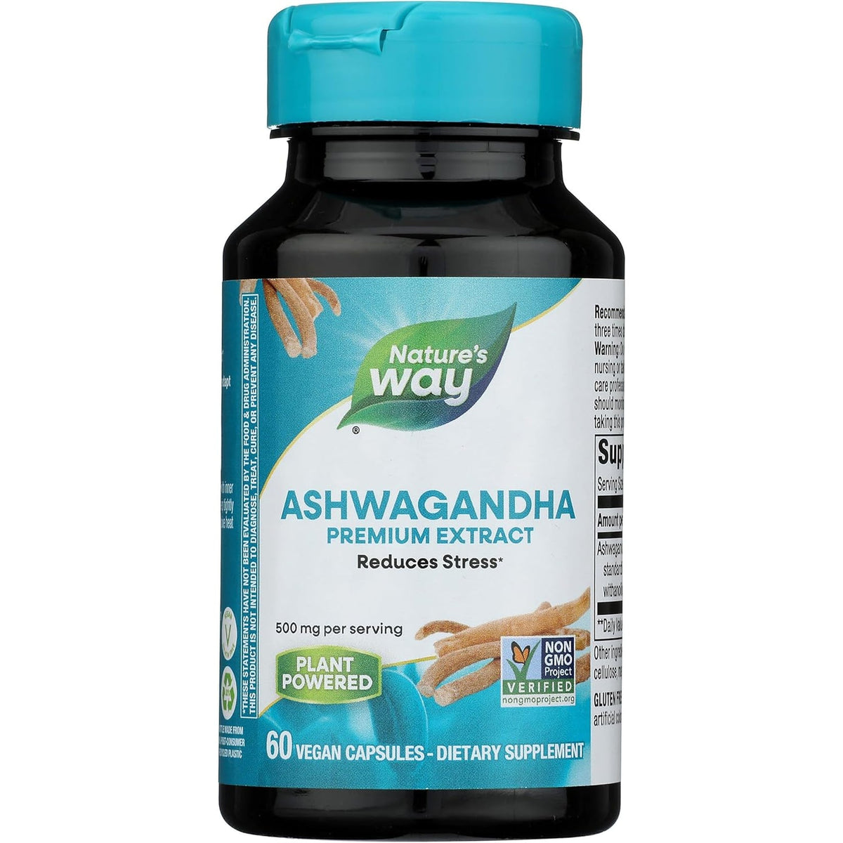 Nature'S Way Ashwagandha, 500 Mg per Serving, 60 Vcaps (Packaging May Vary)(Packaging May Vary)