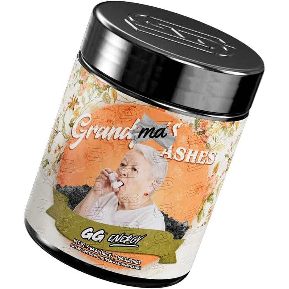 Gamer Supps GG Energy - Grandma'S Ashes by Goons (100 Servings) - Keto Friendly Gaming Energy and Nootropic Blend, Sugar Free + Caffeine + Vitamins + Immune Support, Powder Drink