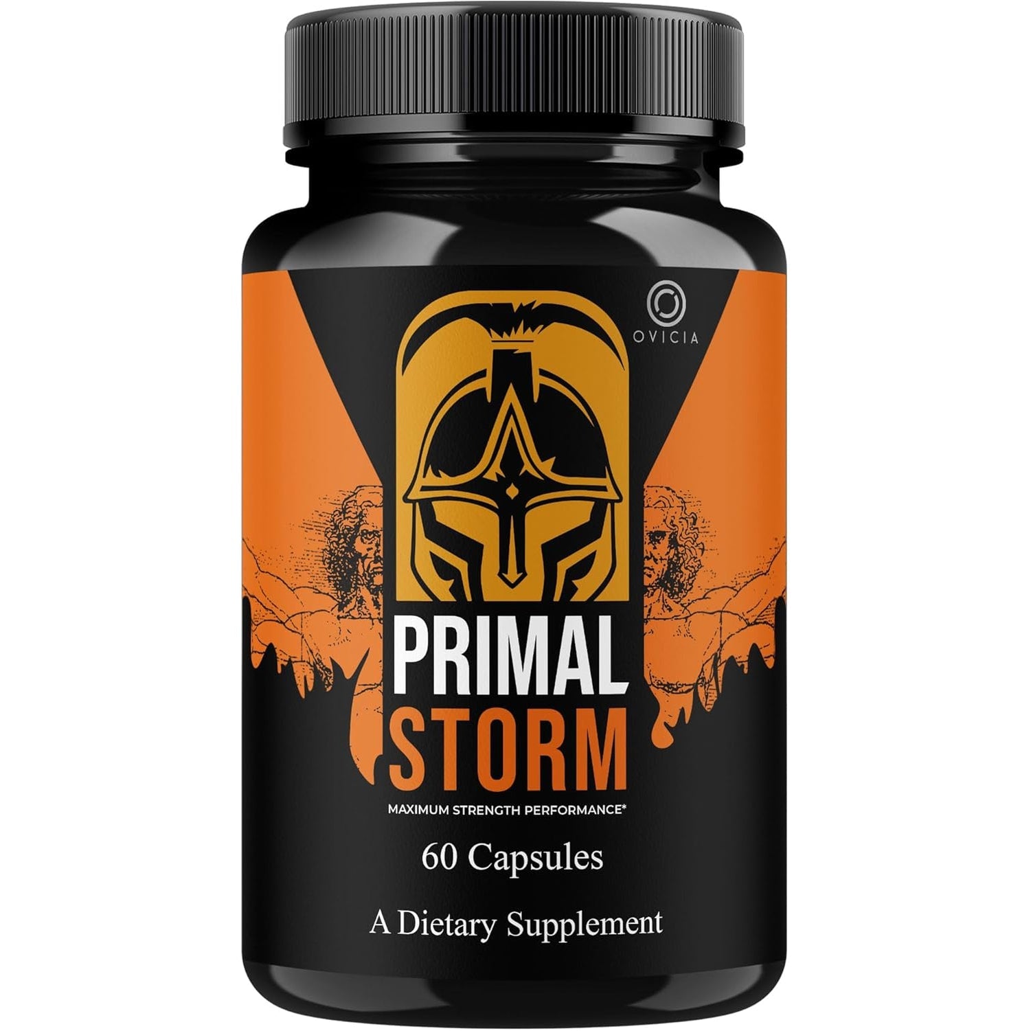 Primal Storm Capsules - Advanced Primalstorm Pills Premium Formula Support All Natural Ingredients Maximum Strength, Daily Vitamins for Health & Wellness Reviews, 60 Capsules for 1 Month