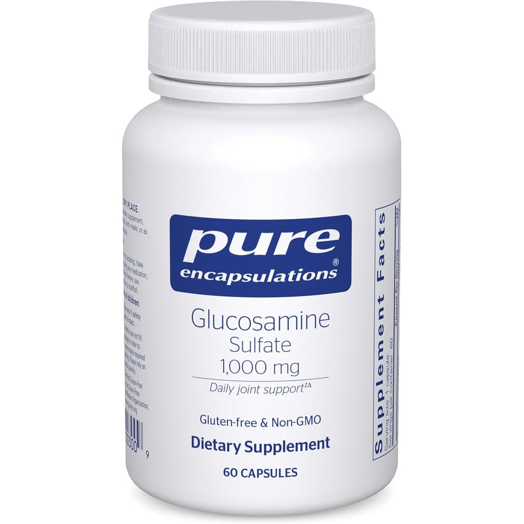 Pure Encapsulations Glucosamine Sulfate 1,000 Mg | Supplement for Joint Support and Mobility, Cartilage Health, and Connective Tissue* | 60 Capsules