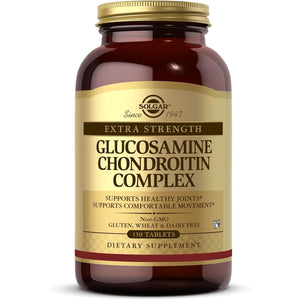 Solgar Extra Strength Glucosamine Chondroitin Complex - 150 Tablets - Supports Healthy Joints & Comfortable Movement - Non-Gmo, Gluten Free, Dairy Free - 50 Servings