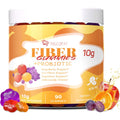 Migcopat 10G Fiber Gummies with Probiotics, Fiber Supplement with 30 Billion CFU Probiotics Blend, ACV, Vitamin C, Inulin - Support Digestive Health - No Sugar Added - Fruit Flavored - 90 Count