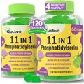 (2 Packs) Phosphatidylserine Gummies, Brain Supplement for Memory, Focus and Concentration - Phosphatidylserine Memory Supplement with Alpha GPC, B6 & B12 for Brain and Cognitive, 120 Gummies