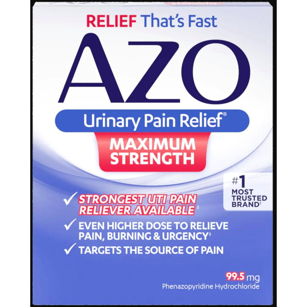 AZO Urinary Pain Relief Max Strength 12 Count Tablets