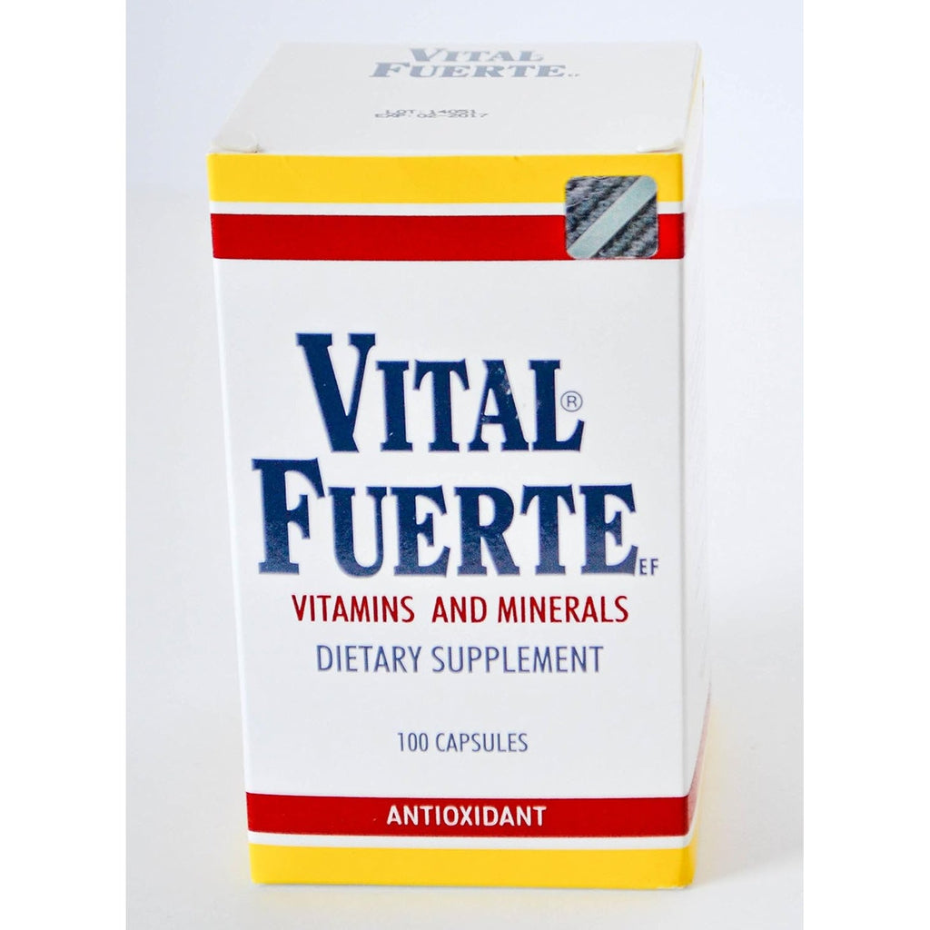 Vitamins and Minerals Dietary Supplement 100 Capsules Antioxidant